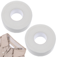 2 Rolls Self-adhesive Shirt Collar Protector, Sweat Pads Collar Protectors for Mens Disposable Shirt Tape Hat Sweat Protector Self Adhesive Invisible Liner Patches for Shirts Against Sweat Stains