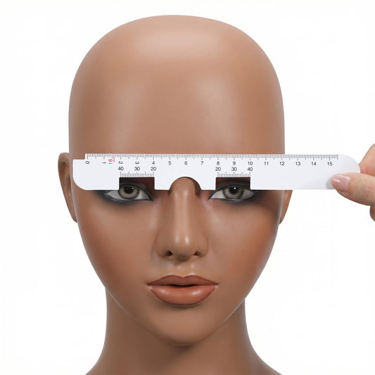 2 Pcs PD Ruler for Eyeglasses, Pupillary Distance Ruler, PD Measurement Tool for Ordering Glasses Online