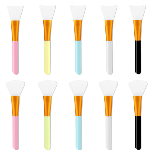 10 Pcs Silicone Face Mask Makeup Brushes Beauty Tool