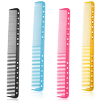 4 Pack Carbon Combs for Hair Stylist, Barber Combs Professional Hair Cutting Comb Fiber Salon Hairdressing Comb Fine Tooth Comb for Man and Woman Hairdressing Comb Heat Resistant Barber Comb