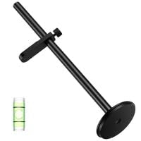 Zyghjort GPU Support Bracket, Aluminum Alloy Video Graphics Card Support Bracket Adjustable GPU Sag Brackets GPU Stand Holder Supporting for Video Card (Black)