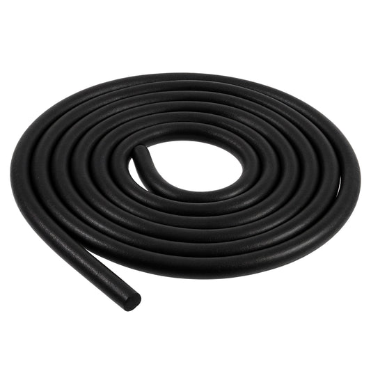 Backer Rod for Gaps and Joints 1/4 Inch Black Rubber Caulk Saver Weather Stripping Concrete Filler Rope Foam Gap Filler Caulk Saver Backing Rod Concrete Crack Filler Joints, 9.8 feet Length
