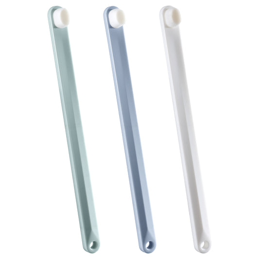 3Pcs Cat Toothbrush Small Dog Toothbrush Soft Bristles Teeth Cleaner Dental Care for Puppy Kitten Pet Oral Hygiene Deep Clean(White, Gray, Green)