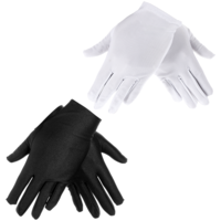 2 Pairs Short Opera Gloves Women's Gown Gloves Wedding Bridal Gloves Wrist Length Evening Satin Gloves Banquet Party Gloves Vintage Formal Fancy Dress Gloves for Party Cosplay Clothing Accessories