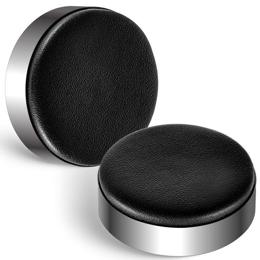 2 Pcs Watch Cushion Watch Movement Cushion Pad Round Leather Wristwatch Protector Pad Non-Slip Scratch-Proof Watches Case Pillow Holder for Watches Repair