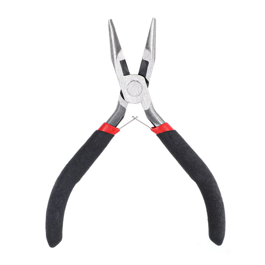 1 PCS Needle Nose Pliers Jewellery Pliers 5 Inch, Small Pliers for Jewellery Making Mini Chain Nose Pliers Flat Nose Jewelry Pliers Long Nose Pliers Small Craft Pliers for Jewelry Repair Wire Wrapping