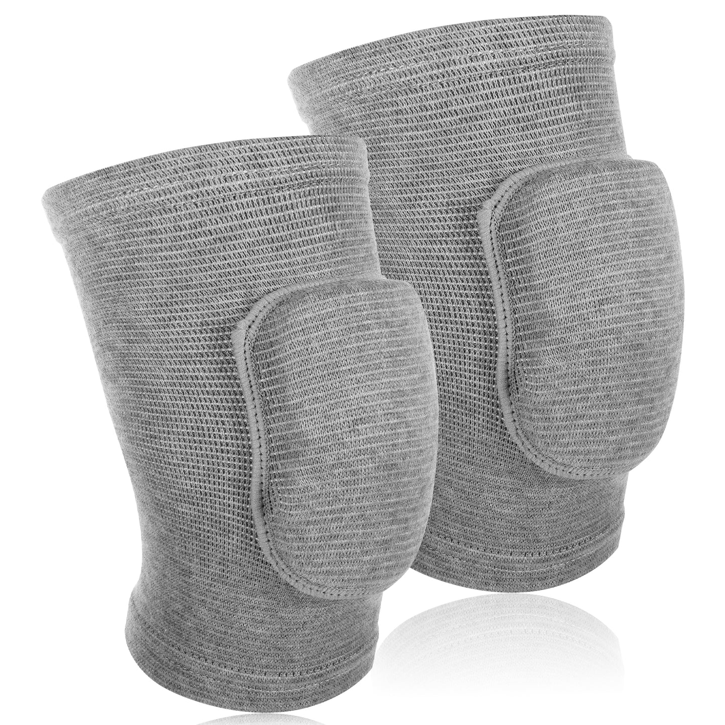Vin Beauty Arm Brace Pads Elbow Pads Fitness Arm Knee Protector Arm Brace Support with Thicken Sponge Padding Soft Support Cushion Volleyball Basketball Breathable Elbow Wraps (Grey, S)