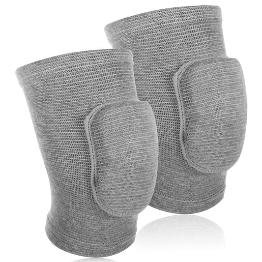 Vin Beauty Arm Brace Pads Elbow Pads Fitness Arm Knee Protector Arm Brace Support with Thicken Sponge Padding Soft Support Cushion Volleyball Basketball Breathable Elbow Wraps (Grey, S)
