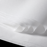 100 Sheets White Rice Paper Gampi Rice Paper Handmade Translucent Cicada Wing Art Papers Bamboo Pulp Handmade Craft Papers Strong & Smooth Thin Fiber for Botanical Tracing Calligraphy Decoupage