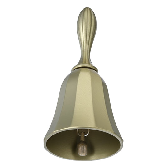 Loud Hand Bell Alloy Hand Bells for Seniors Bedside Small Rings Desk Bell for Service Call Bells for Seniors Bedside Dinner Wedding Office