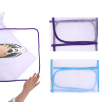 2 Pack Ironing Protective Cloth Ironing Scorch Mesh Cloth Protective Ironing Pressing Cloth Cloth Scorch-Saving Ironing Protector Insulation Pad for Sewing and Ironing Fabric Protector Tool
