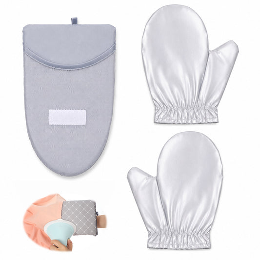 FdcZeyxior Garment Steamer Ironing Glove, 3 PCS Heat Resistant Gloves