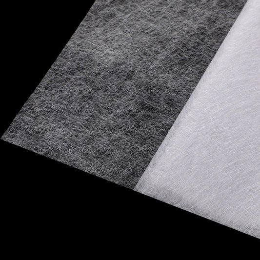 Fusible Interfacing for Sewing, 15.7"× 12 Yards Light Weight Iron on Interfacing Wonder Under Double Sided Fusible Web for Crafting Quilting Sewing Fabric Applique DIY Crafts Supplies