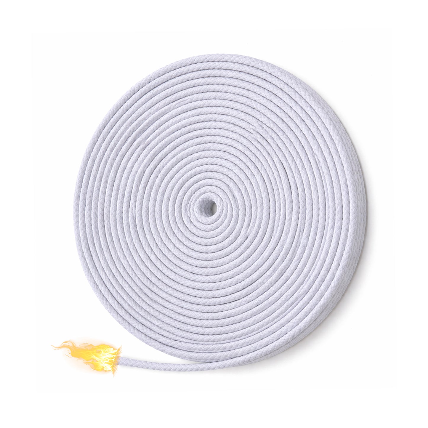 10M/33 Ft Cotton Wicks for Candles, 3 mm Braided Round Candle Wick Replacements Cotton Candle Wicks DIY Handmade Candles Making Supplies for Kerosene Alcohol Lamp Lantern