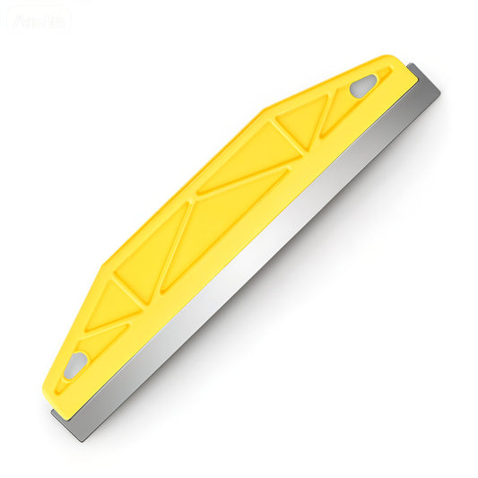 Paint Shield, 12 Inch Painter's Trim Guard Professional Edge Painting Tool for Walls Multi-Purpose Straight Edge Tool Paint Guide for Precision Painting Trimming (Yellow)