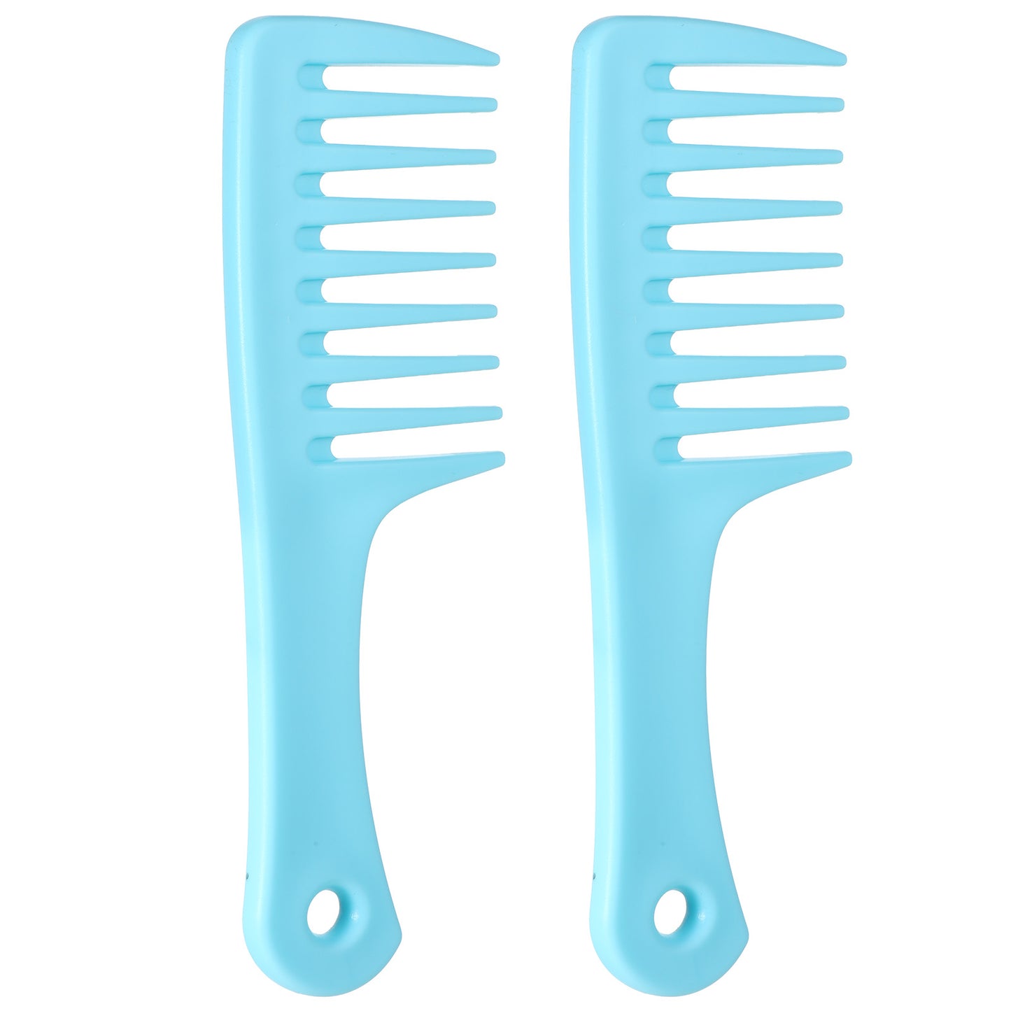 Travel Comb for Curly Hair Portable Pocket Hairbrush (2 Pcs)