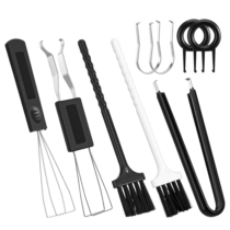 Bruislard Keycap Puller 9Pcs Keyboard Switch Puller Keycap Remover with Keyboards Cleaning Brush Multifunctional Key Cap Removal Tool for Mechanical Keyboard