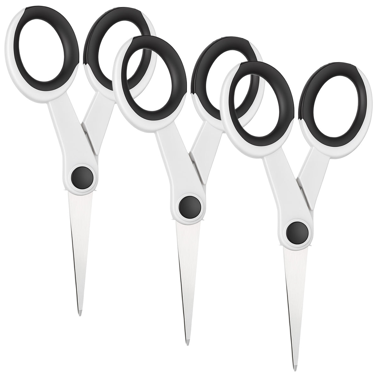 3 PCS 5 Inch Detail Scissors Small Embroidery Scissors All Purpose