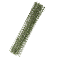 Floral Wire 26 Gauge, 100 Pcs 14 Inch Green Floral Wire Stems Florist Supplies Flower Wires for Crafts Wreath Making Flower Arrangement Supplies Bouquet Stem Wrapping