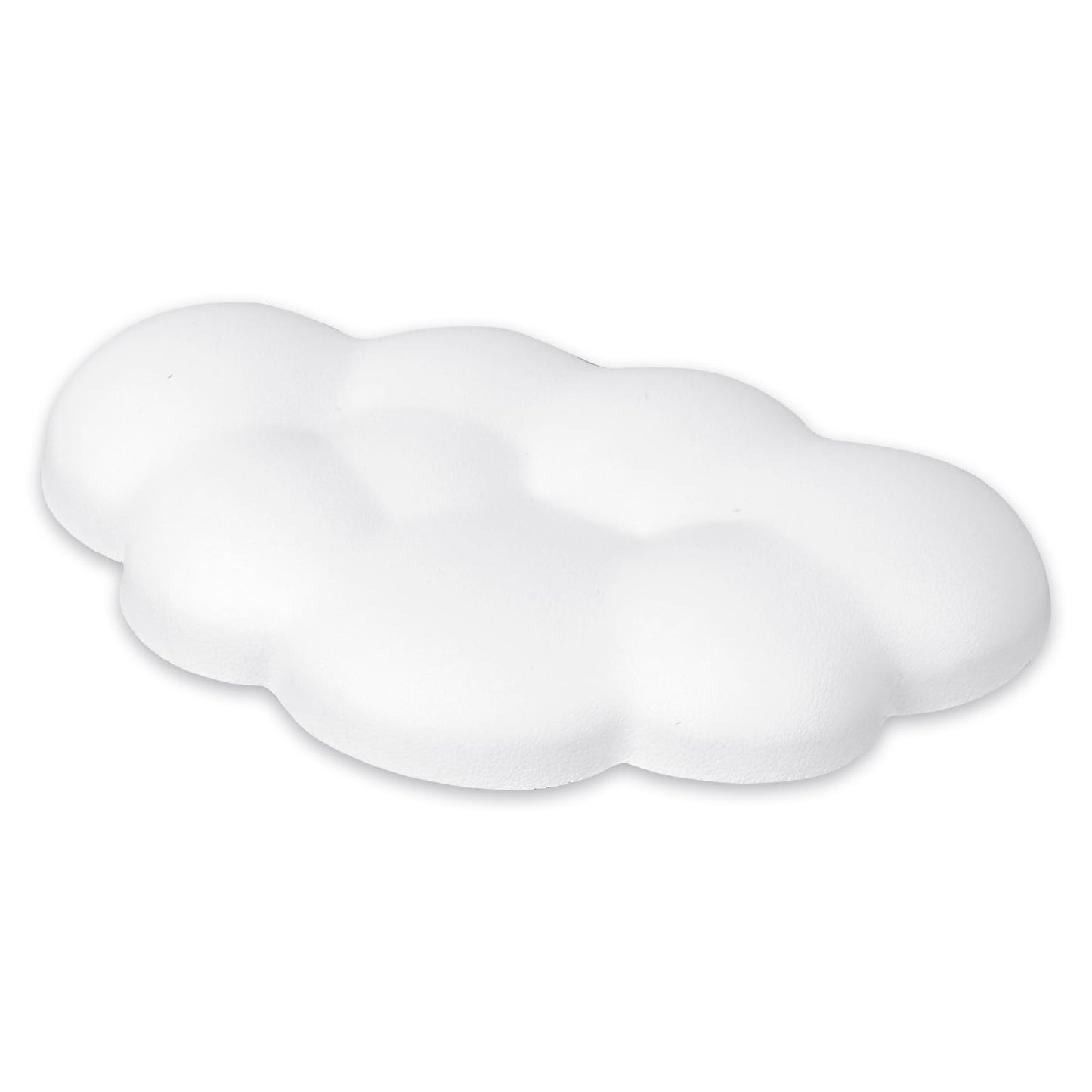 KALIONE 1pcs Mouse Wrist Rest, Cloud Mouse Wrist Rest, Mouse Wrist Support with Non-Slip Bottom Seat, Suitable for Desktop Computer, Laptop Computer, School, Office, Home (White)