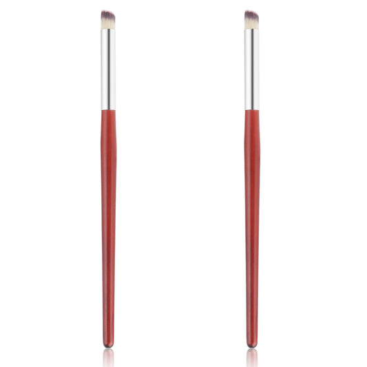 2Pcs Nail Ombre Brush Nail Art Gradient Painting Brush Manicure Gel Polish Brush Nail Art Brushes Nail Drawing Pen for Nail Design