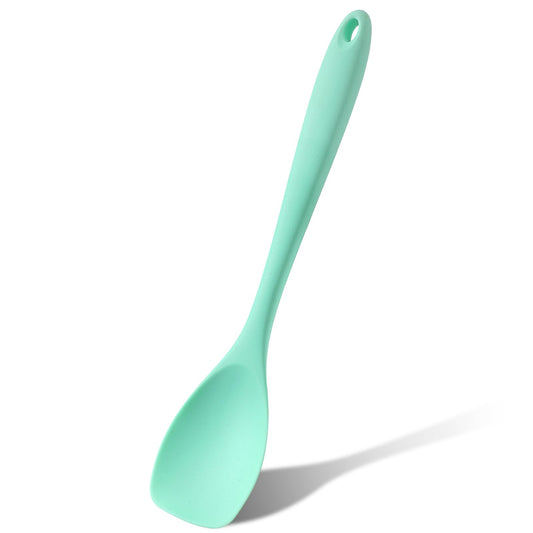 Silicone Spatula for Cooking, Food Grade Spatulas Silicone Heat Resistant Seamless Non-Stick Flexible Rubber Spatula Spoon Baking Mixing Scraping Stirring Tool (Aqua Sky)