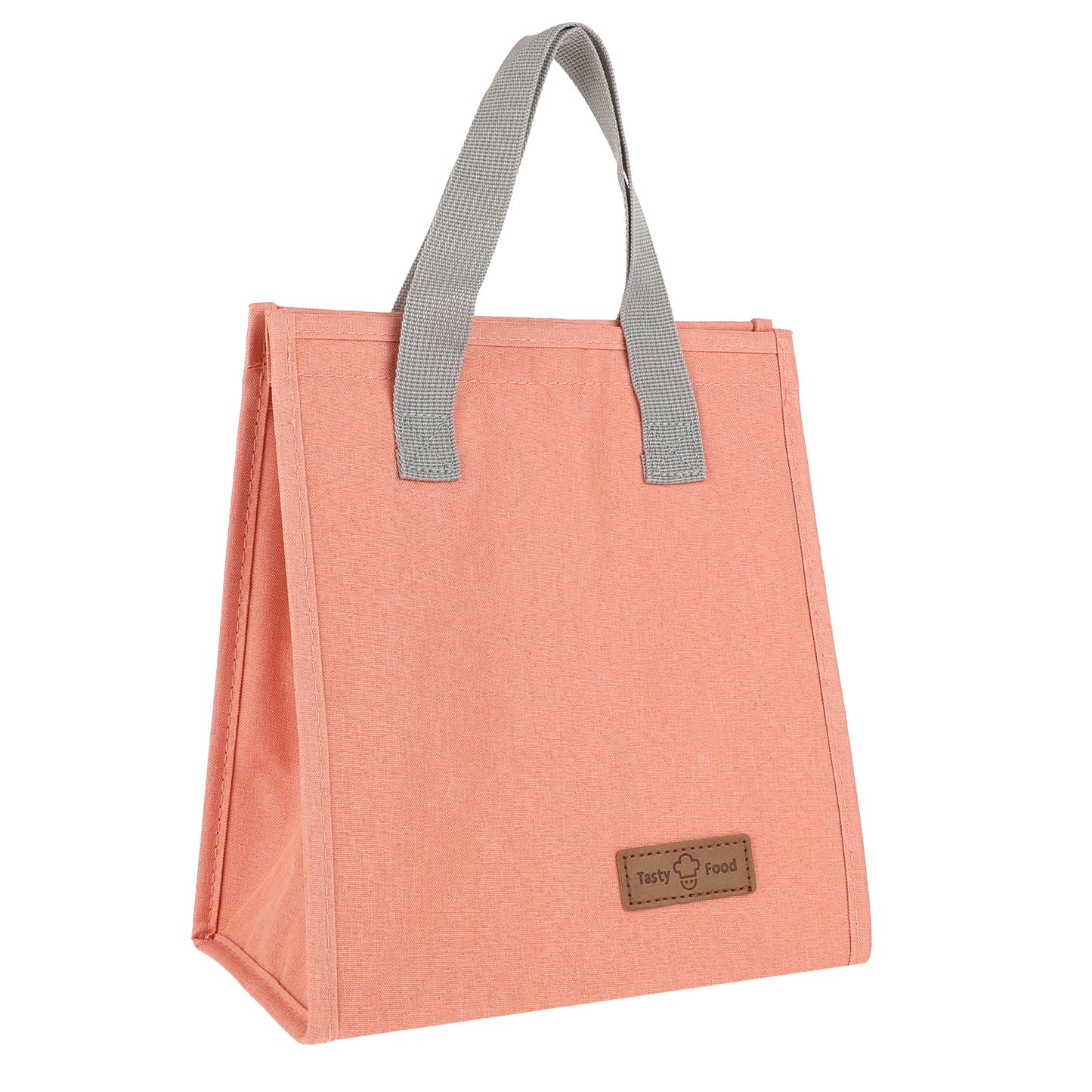 Styquenzer Pink Lunch Bag, Reusable Lunch Tote Bags Insulated Minimalist Lunch Box Bag for Women Adult Lunch Box Container Simple Insulated Lunch Bag for Work Travel Picnic Hiking, College Office