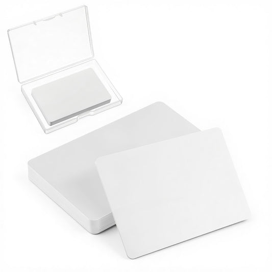 10 Pcs NFC Cards with NTAG216 Chip NFC Tags NFC-Business Card Rewritable & Programmable Original 216 Chip 888 Bytes Memory Blank PVC Card Compatible with All NFC-Enabled Phones and Devices (White)