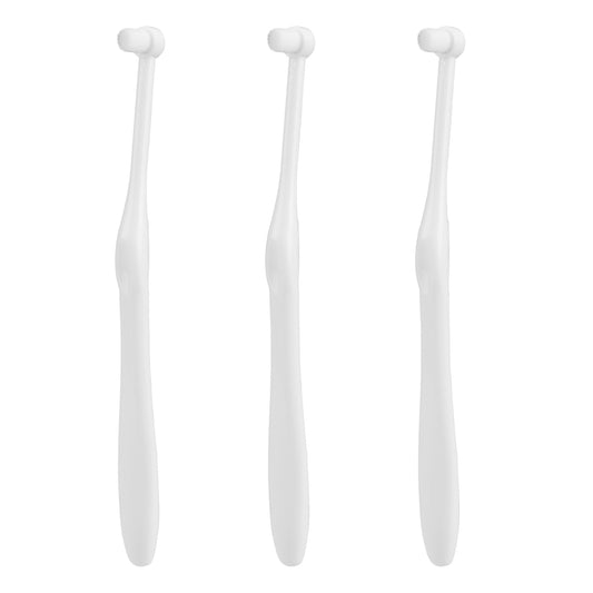 3Pcs Cat Toothbrush Kitten Puppy Nano Toothbrush Small Dog Cat Tooth Brush with Ultra Soft Bristles Pet Teeth Cleaning Tooth Brush