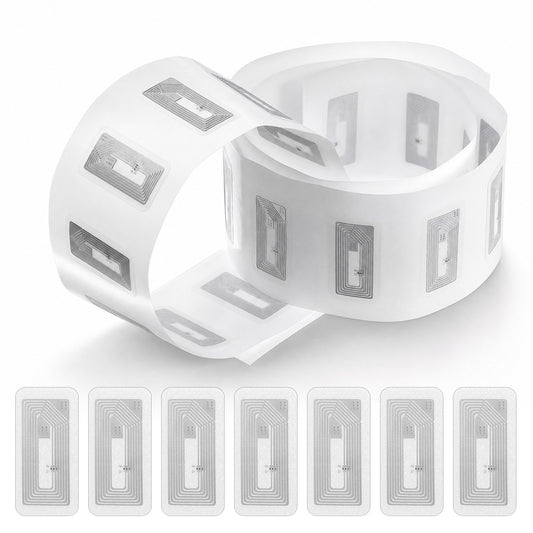 40 Pcs Rectangle NFC Tags Sticker with NTAG216 Chip
