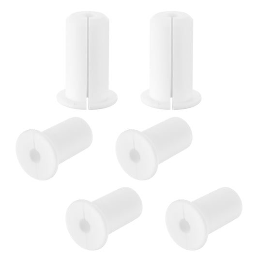 4Pcs Wall Grommets for Cables 3/4 Inch Cable Routing Kit for Starlink Silicone Cable Feed Through Bushings Wall Grommets (White)