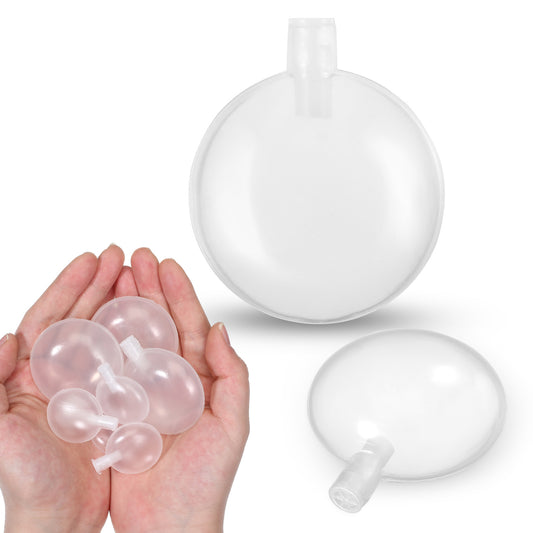 FdcLixuvol 12PCS Plastic Squeakers for Dog Toys, 50mm+30mm Dog Squeakers Replacement Clear Noise Maker Insert Replacement Toy Squeaker Fit for Pet Supply Cat Toys, 2 Sizes