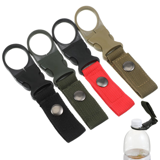 Ezymivs 4 PCS Water Bottle Clip, Hanging Water Bottle Clip for Backpack