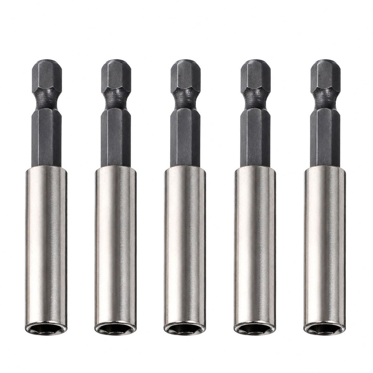 1/4" Magnetic Extension Bit Holder 5 Pack Hex Shank Screwdriver Bit Driver