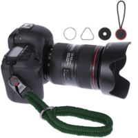 Green Quick Release Camera Wrist Strap Camera Wrist Lanyard Nylon Camera Hand Strap with Quick Connector for DSLR or Mirrorless Camera