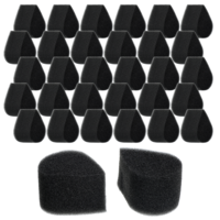 32PCS Face Painting Sponge, Water Droplet Shape Face Makeup Use Paint Sponges High Density Faces Paintings Supplies Droplets Makeup Paint Sponges, Faces Paintings Oval Sponge for Adults Art Body