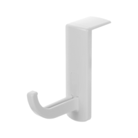 Xthrotsenk 2pcs Monitor Headphone Stand Hook Headset Holder Hanger Adhesive Gaming