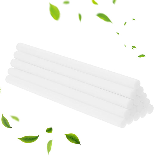 15Pcs Humidifier Stick Mini Humidifier Filter Sticks Refill Cotton Filter Sticks Replacement Wicks for Small Portable Humidifier Diffuser in Office Bedroom Home Car, 5.9 Inch