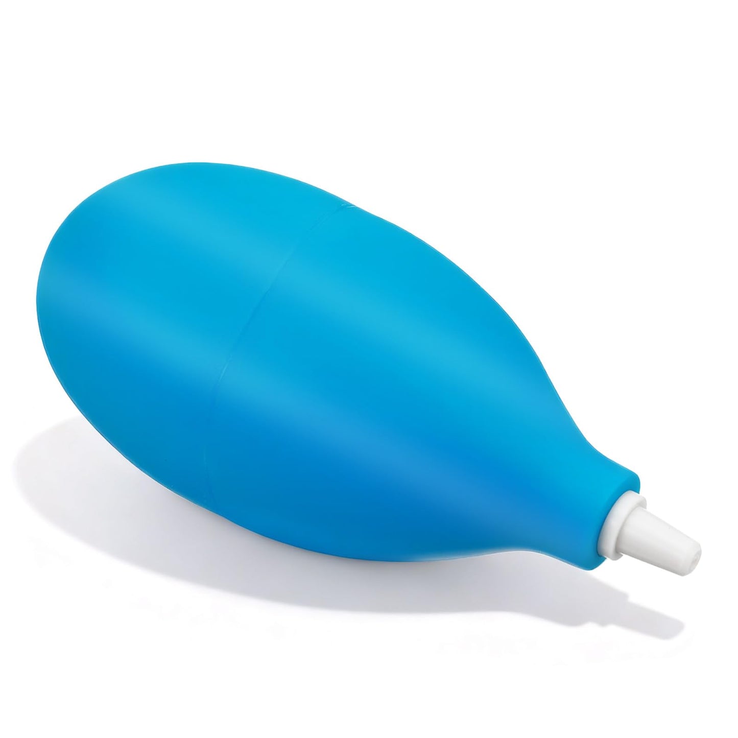 Squeeze Ball Pump Duster Keyboard Cleaning Air Blower Dust Cleaner Handheld Silicone Squeeze Ball Puffer Duster for Camera Lens, Electronics, Watch (Blue)