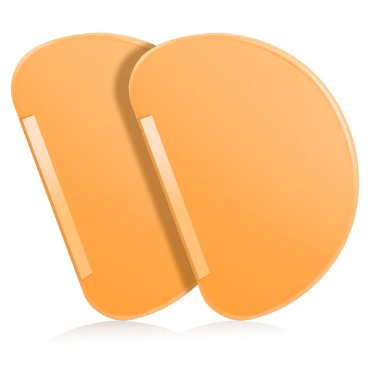 2PCS Flexible Bowl Scraper Silicone Bench Dough Spatula Multipurpose Curved Pastry Plastic Bowl Scraper Mixing Bowl Scraper Cutter for Cake Icing Bread Fondant Baking Sourdough Bread Juice Groove