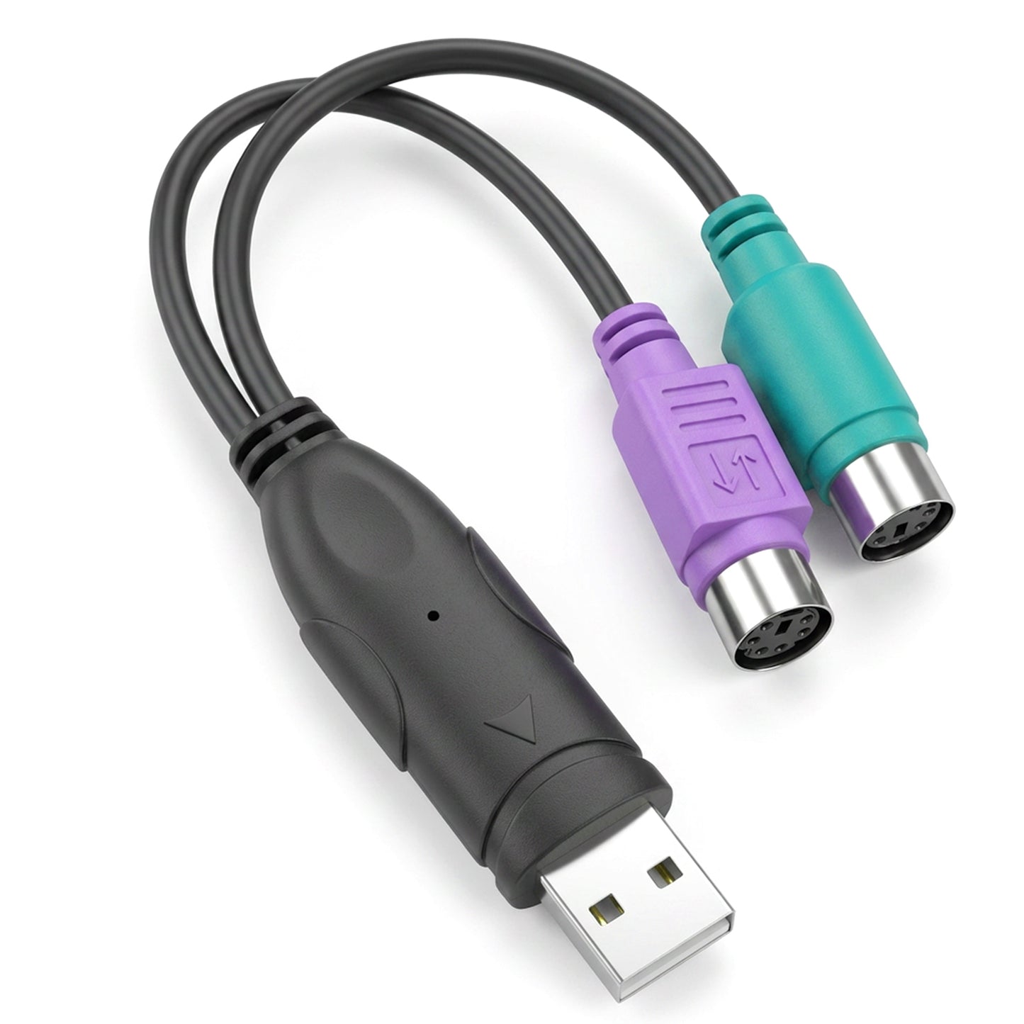 Skrfren PS2 to USB Adapter PS/2 to USB Adapter Converter
