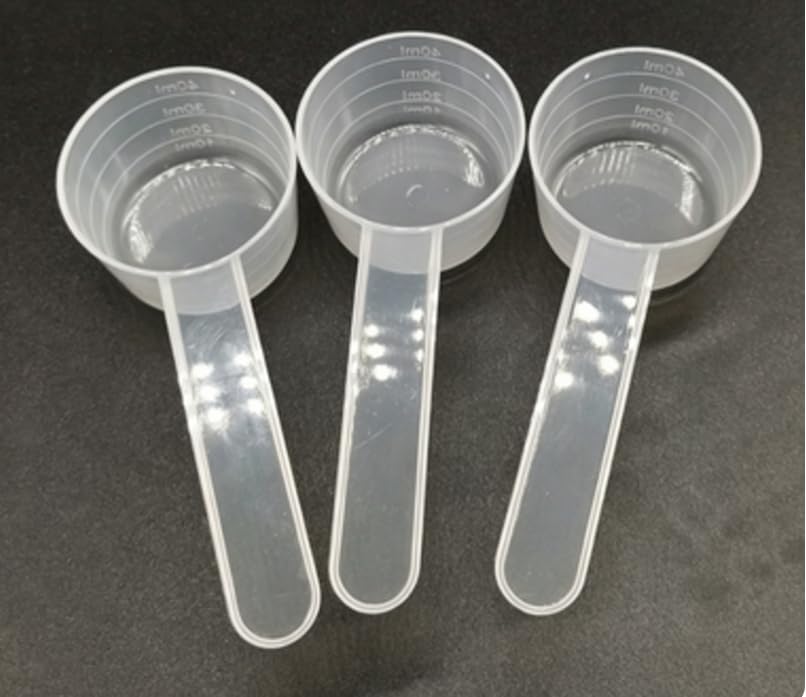 5PCS Plastic Measuring Spoons (40ml), Coffee Scoop Tablespoon