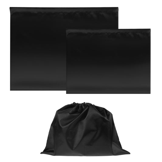 2 Pack Silk Purse Dust Bags for Storage, Silk Dust Cover Bag for Handbags Purses Shoes Dustproof Travel Storage Pouch with Drawstring