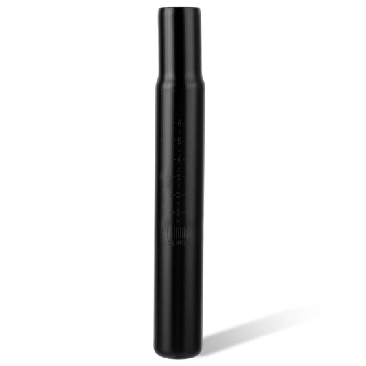2Pcs Bike Seatpost 25.4mm Aluminum Alloy Bicycle Seat Post Saddle Pole Bike Seatpost Seat Tube Kids Cycling Black Seat Post for Mountain Road Bike, Black