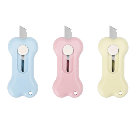 KALIONE 3 Pack Box Cutter Opener, Mini Utility Letter Knife, Lame Bread Cutter, Dough Scoring Slashing Tool, Retractable Art Knives Letter Opener Envelope Slitter Sourdough Bread Dough Scorer
