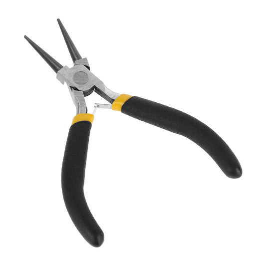 Round Nose Pliers for Jewelry Making, Jewelry Pliers Long Nose Pliers Mini Jewelry Pliers Small Pliers for Jewelry Making Repair, Craft Pliers for Wire Wrapping & Electronics Working in Tight Areas