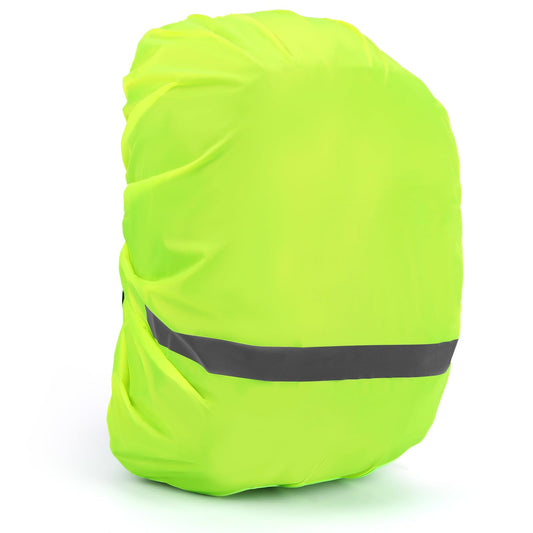 KALIONE Waterproof Backpack Cover, Waterproof Backpack Rain Cover for 30-40l, Ultralight Reflective Strip Backpack Cover, Portable Backpack Cover for Outdoor Camping Hiking Hunting Traveling, Green