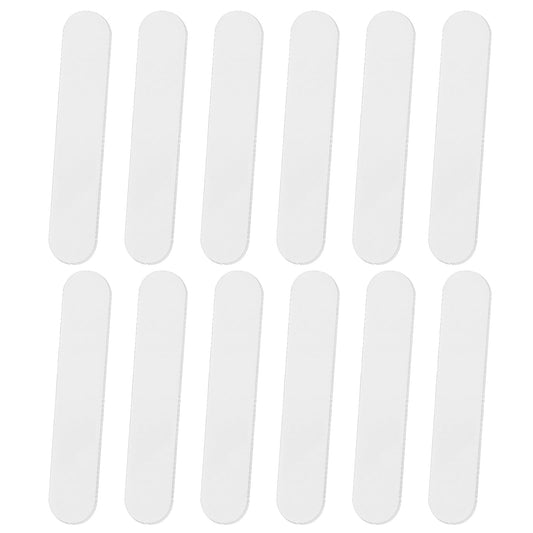 12 Pcs Hat Reducing Tape Hat Size Reducer Foam Reducing Tape for Hats and Caps Hats Tape Caps Sweatband Hat Sizing Tape for Men and Women (White)