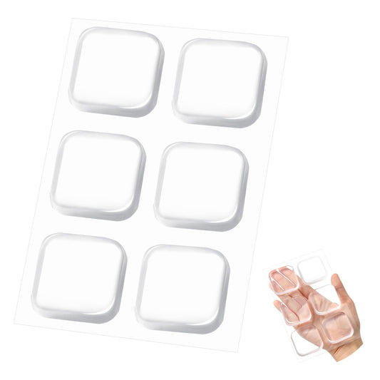 12 PCS Wall Protectors from Door Knobs Door Stoppers Wall Protector 1.57 x 1.57 x 0.35in Quiet Wall Door Stoppers Clear Bumpers, Door Handle Stopper Wall Protectors for Home and School