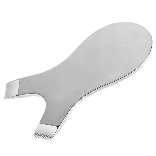 Lash Lift Comb, Reusable Metal Y Eyelash Comb Stainless Steel Eyelash Perming Brush Lash Lift Tools Eyelash Curlers Eye Makeup Tool Eyelash Separator Tool for Lash Grafting, Eyelash Extension - Silver